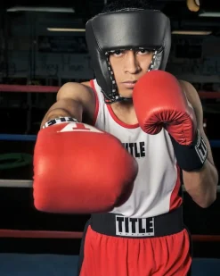 TITLE USA Boxing Competition Headgear - With Cheeks