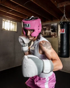 TITLE USA Boxing Competition Headgear - With Cheeks