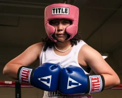 TITLE USA Boxing Competition Headgear - With Cheeks