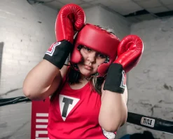 TITLE USA Boxing Competition Headgear - With Cheeks