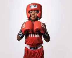 TITLE USA Boxing Competition Headgear - With Cheeks