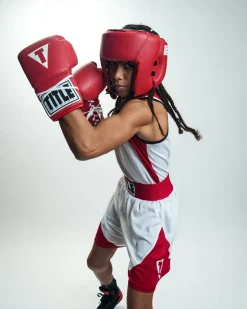 TITLE USA Boxing Competition Headgear - Open Face
