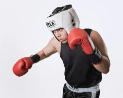 TITLE USA Boxing Competition Headgear - Open Face
