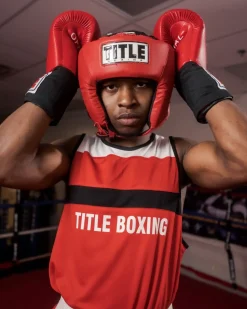 TITLE USA Boxing Competition Headgear - Open Face
