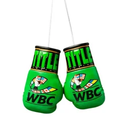 TITLE WBC Cares Mini Boxing Gloves