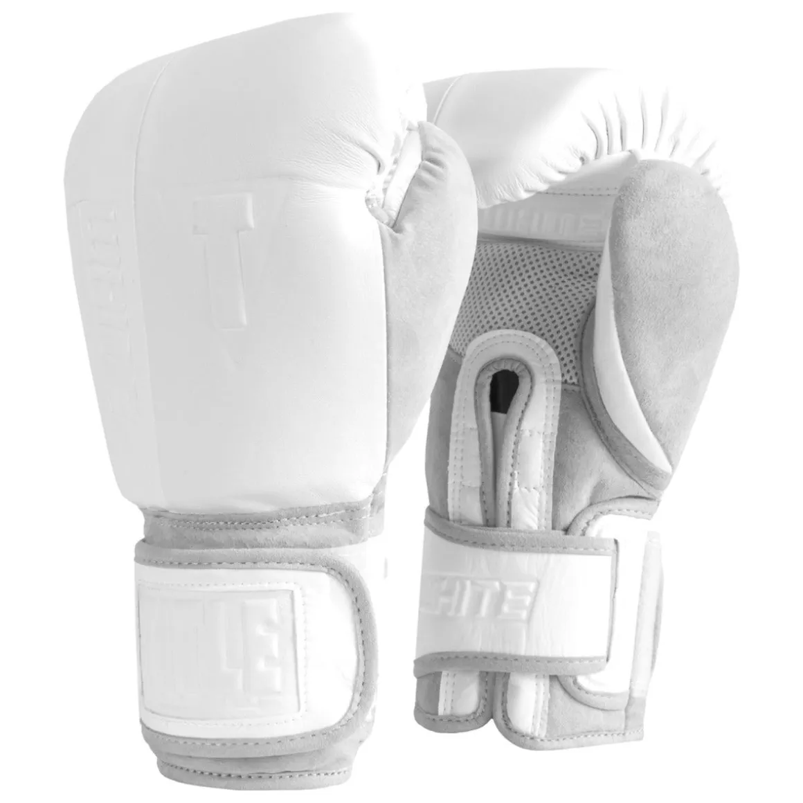 TITLE White Heavy Bag Gloves