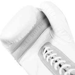 TITLE White Lace Sparring Gloves 2.0