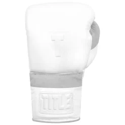TITLE White Lace Sparring Gloves 2.0