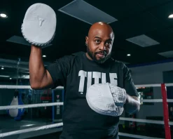 TITLE White Punch Mitts 2.0